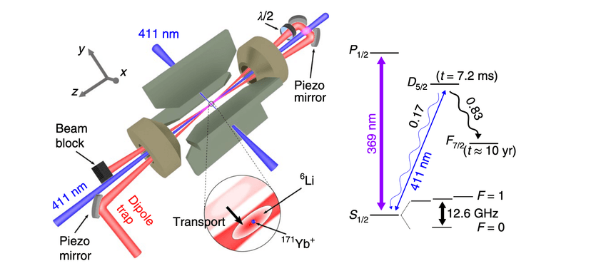 Buffer gas cooling of a trapped ion to the quantum regime 